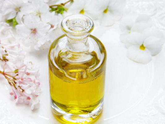 perfume oil bottle