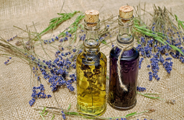 perfume oil bottle